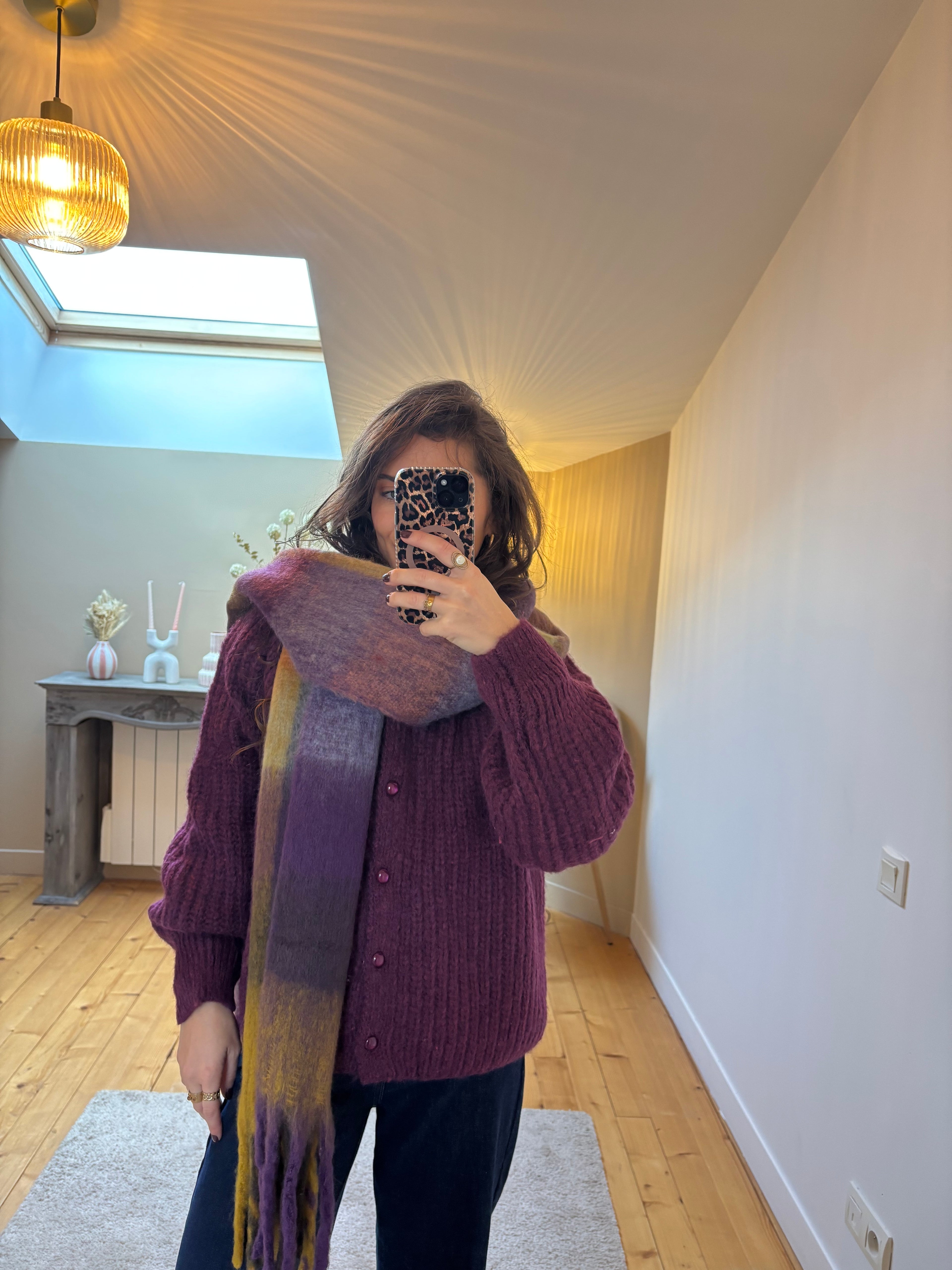 Écharpe Laurie - Violet