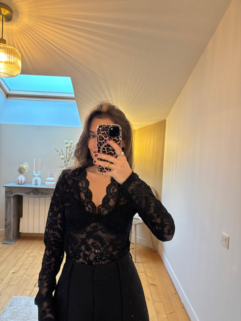 Top dentelle Valentine