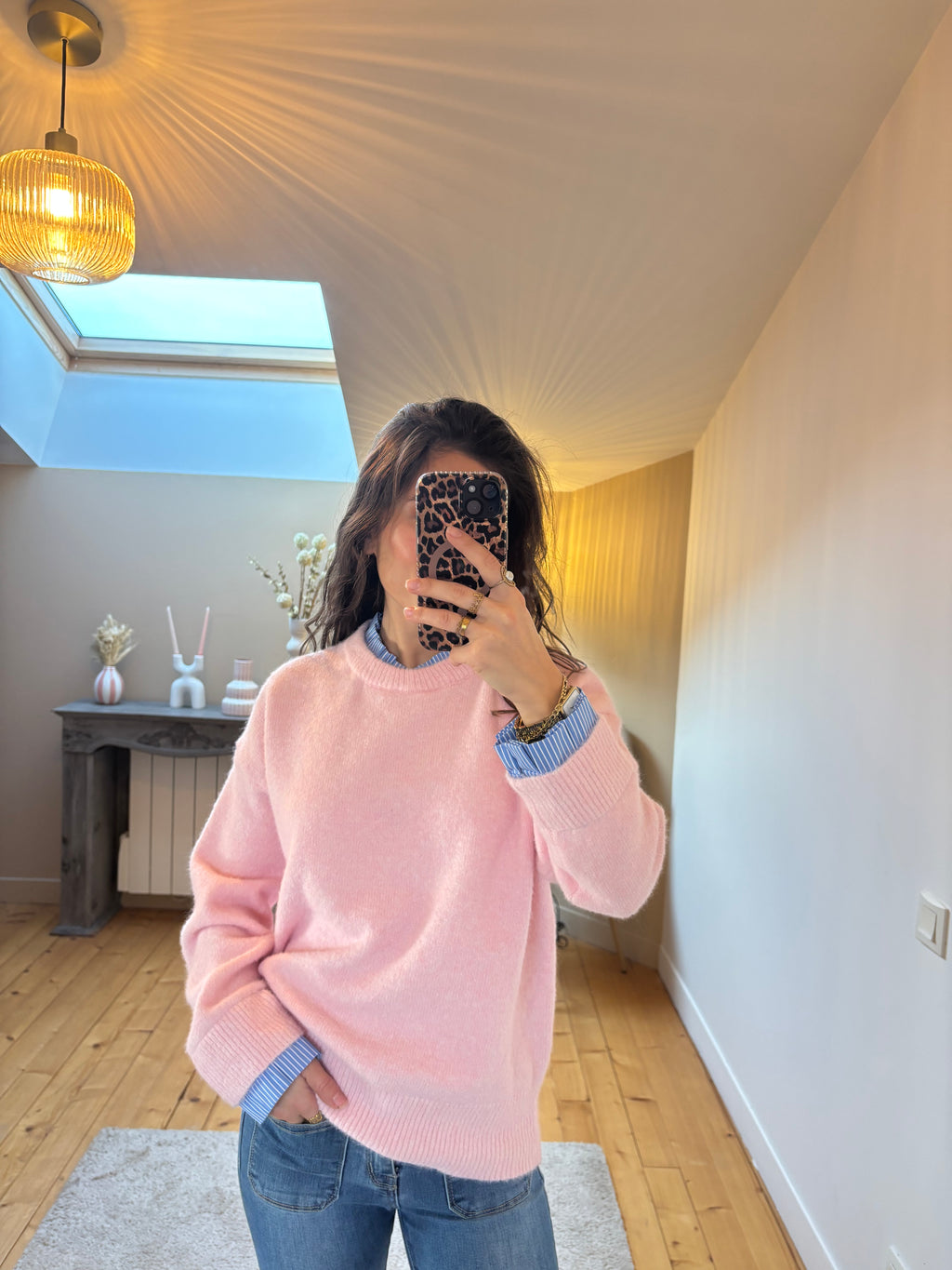 Pull Claire - Rose