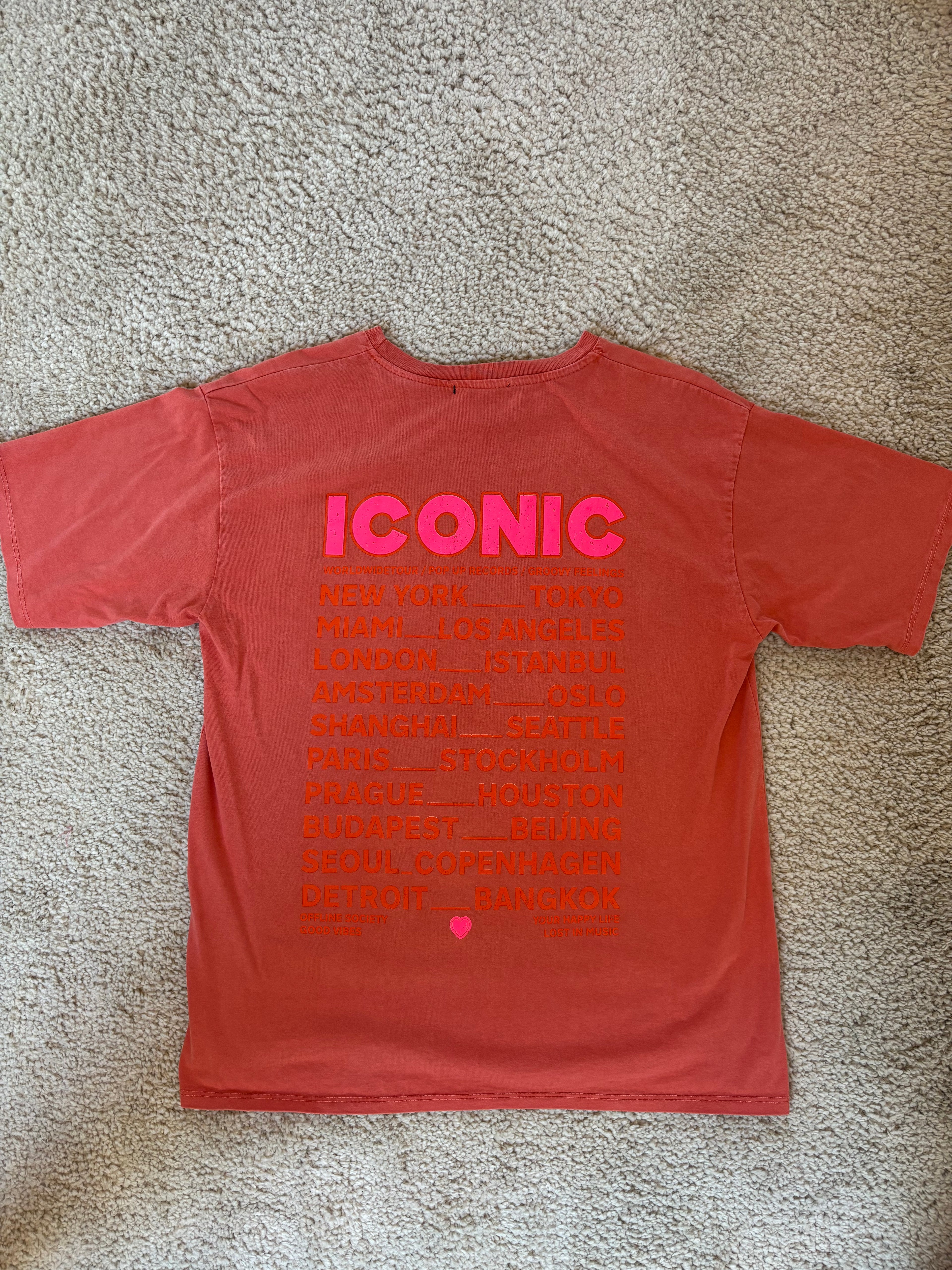 T-shirt Iconic - Saumon