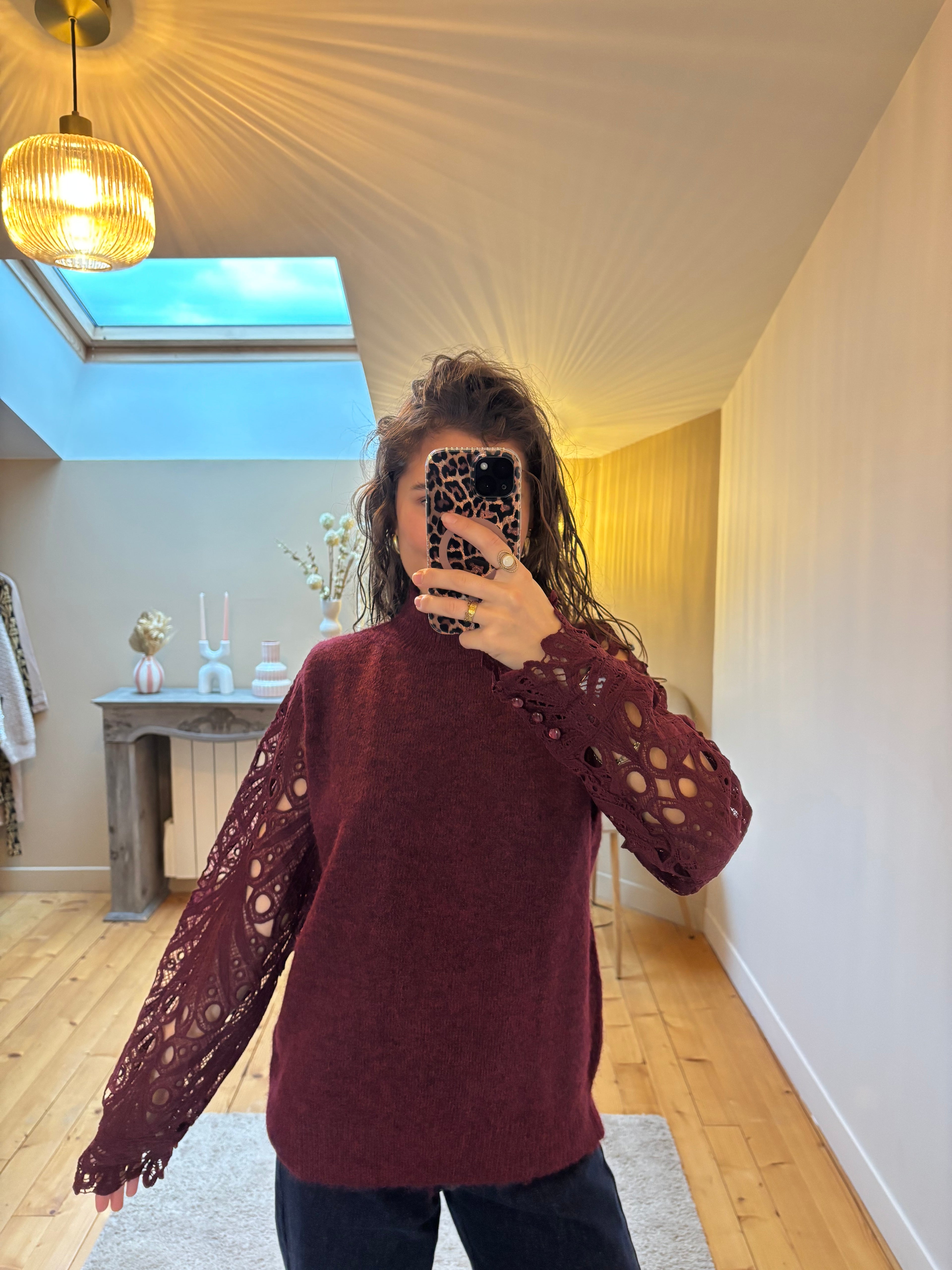 Pull Théa - Bordeaux