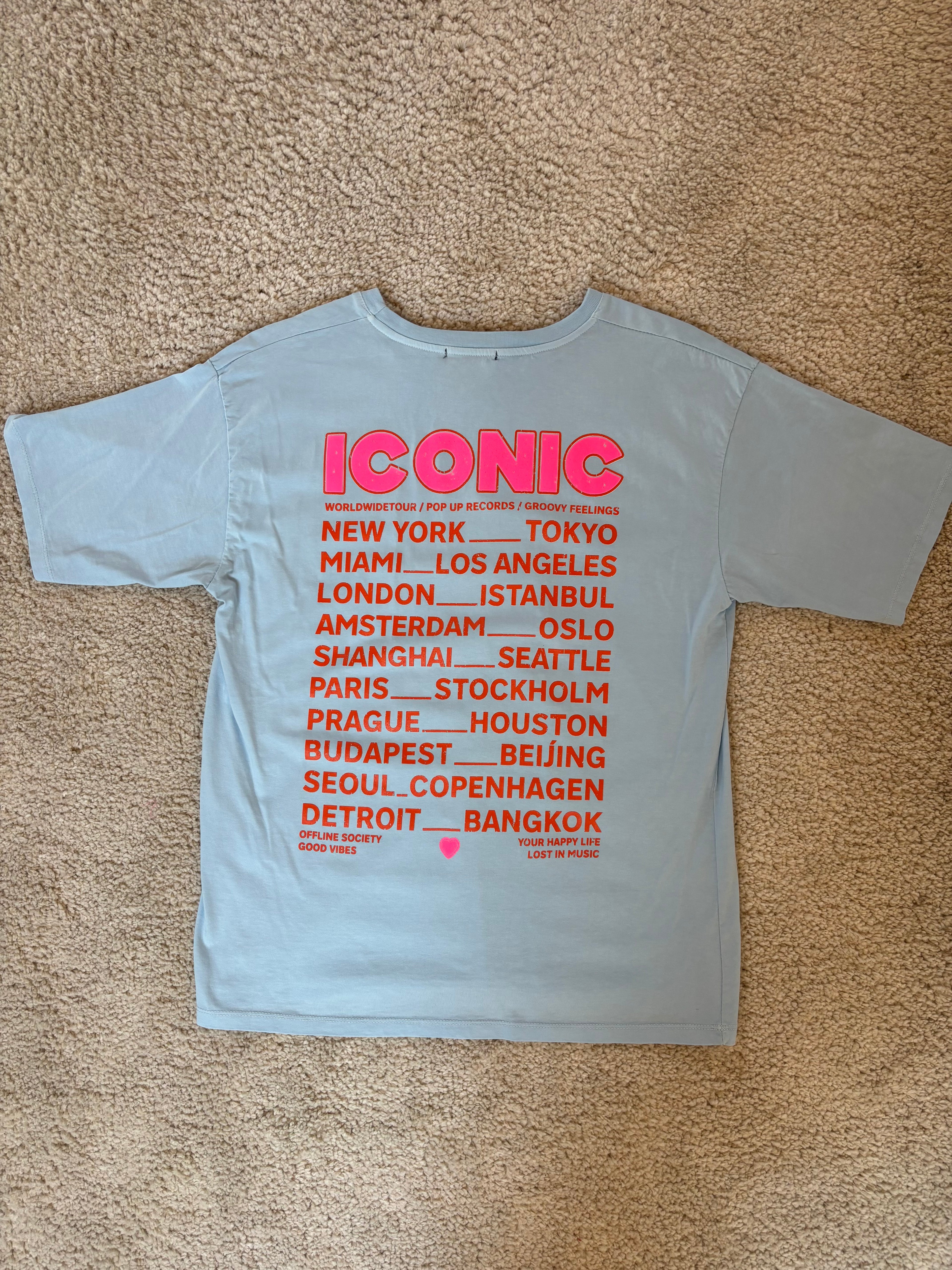 T-shirt Iconic - Ciel
