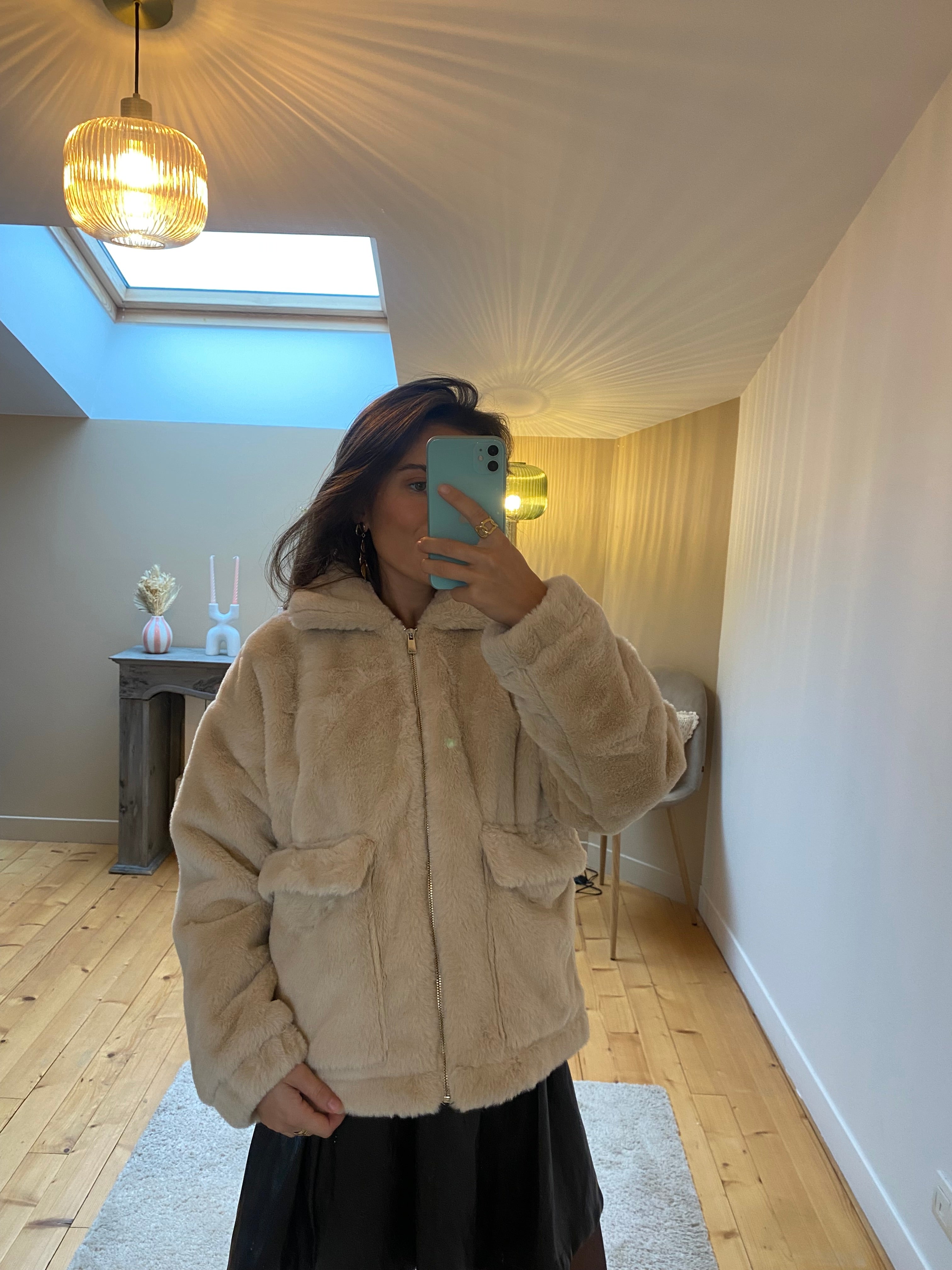 Fourrure Angèle - Beige