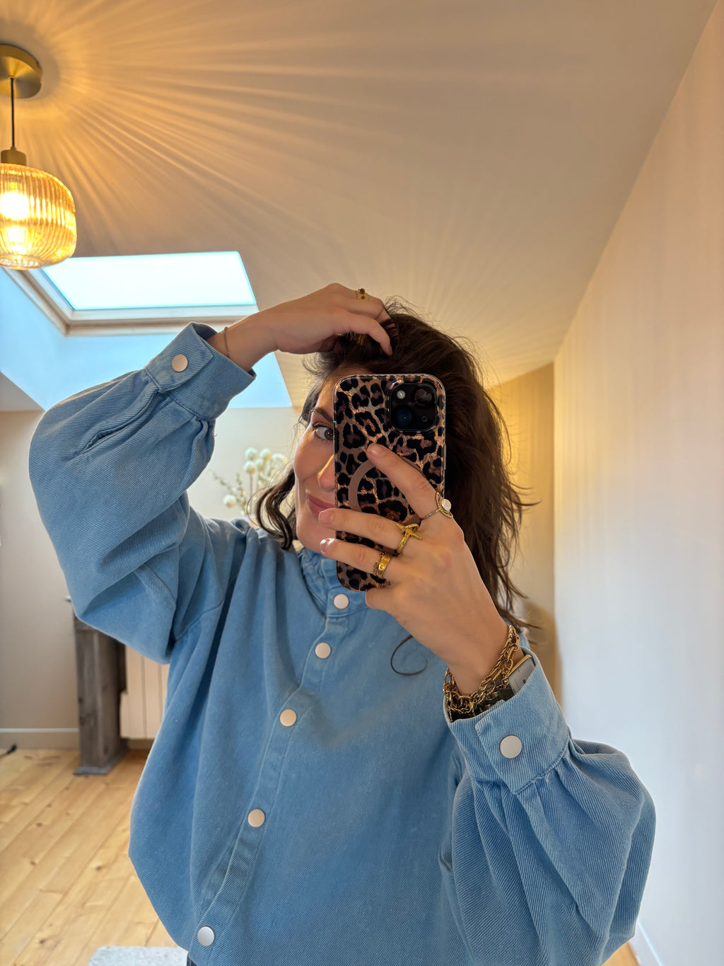Chemise Laura - Bleu