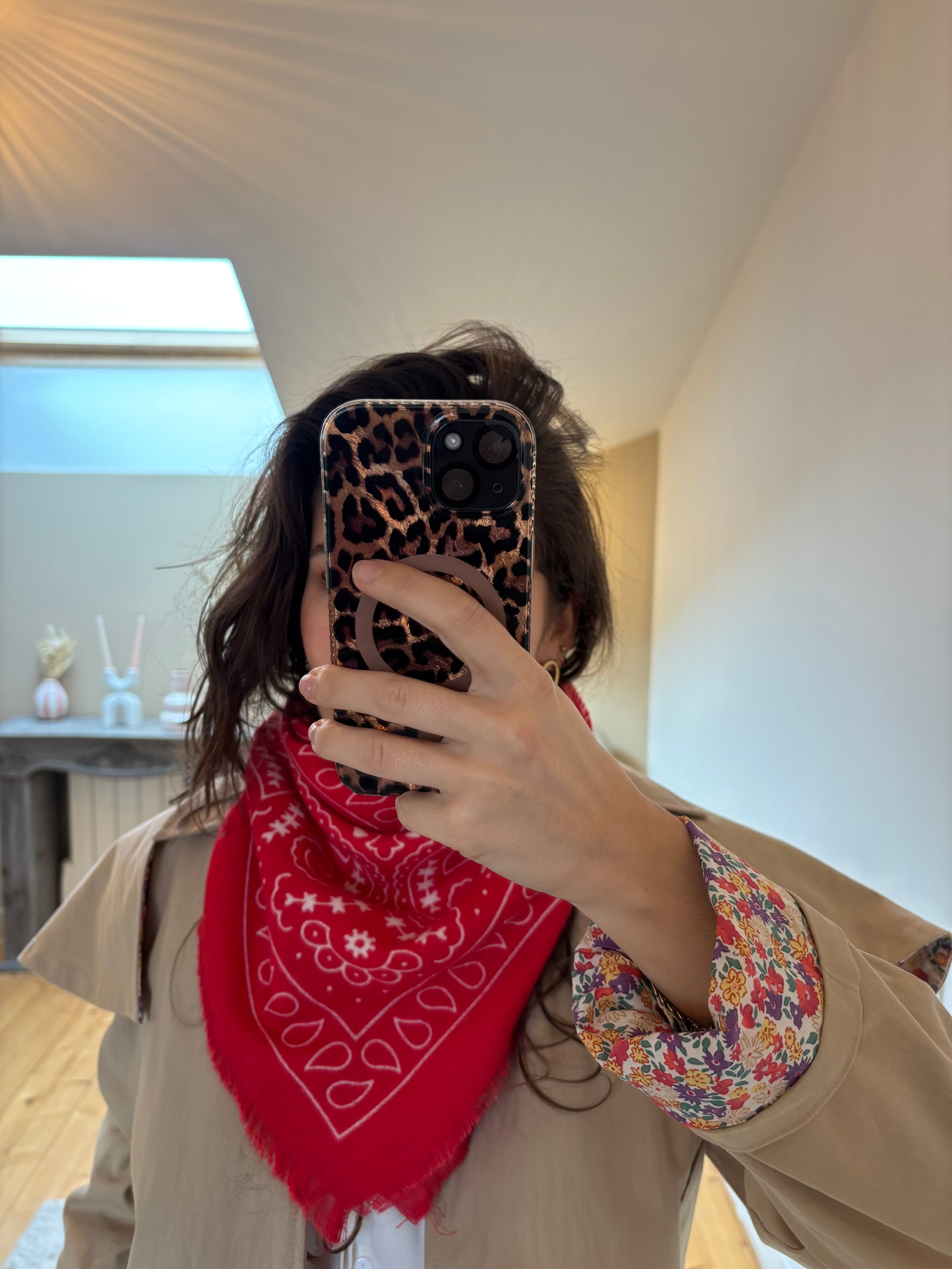 Foulard Jojo - Rouge
