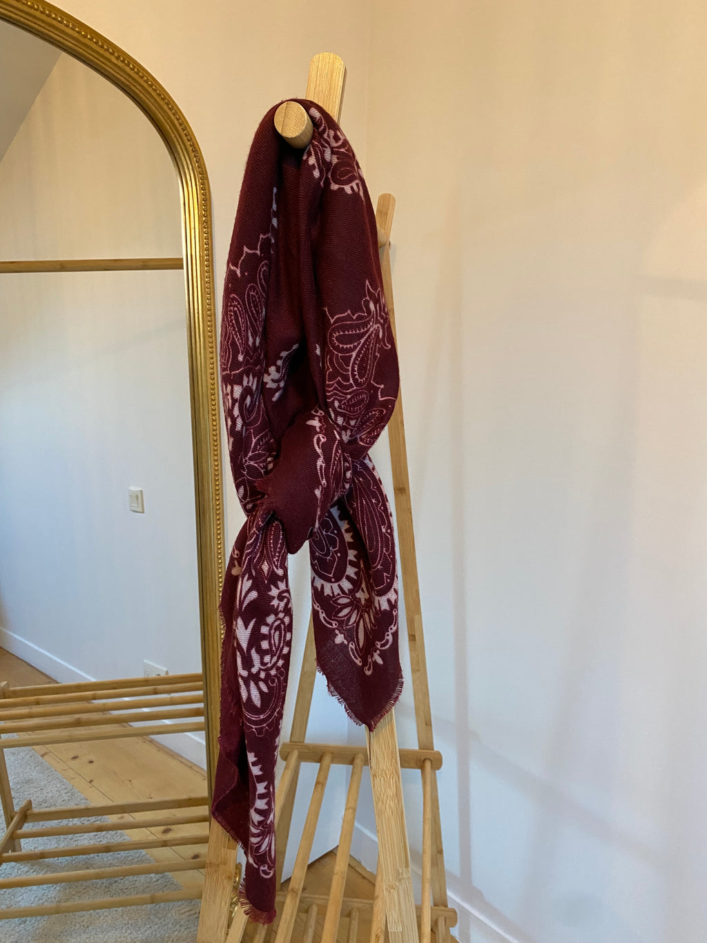 Foulard Jake - Bordeaux
