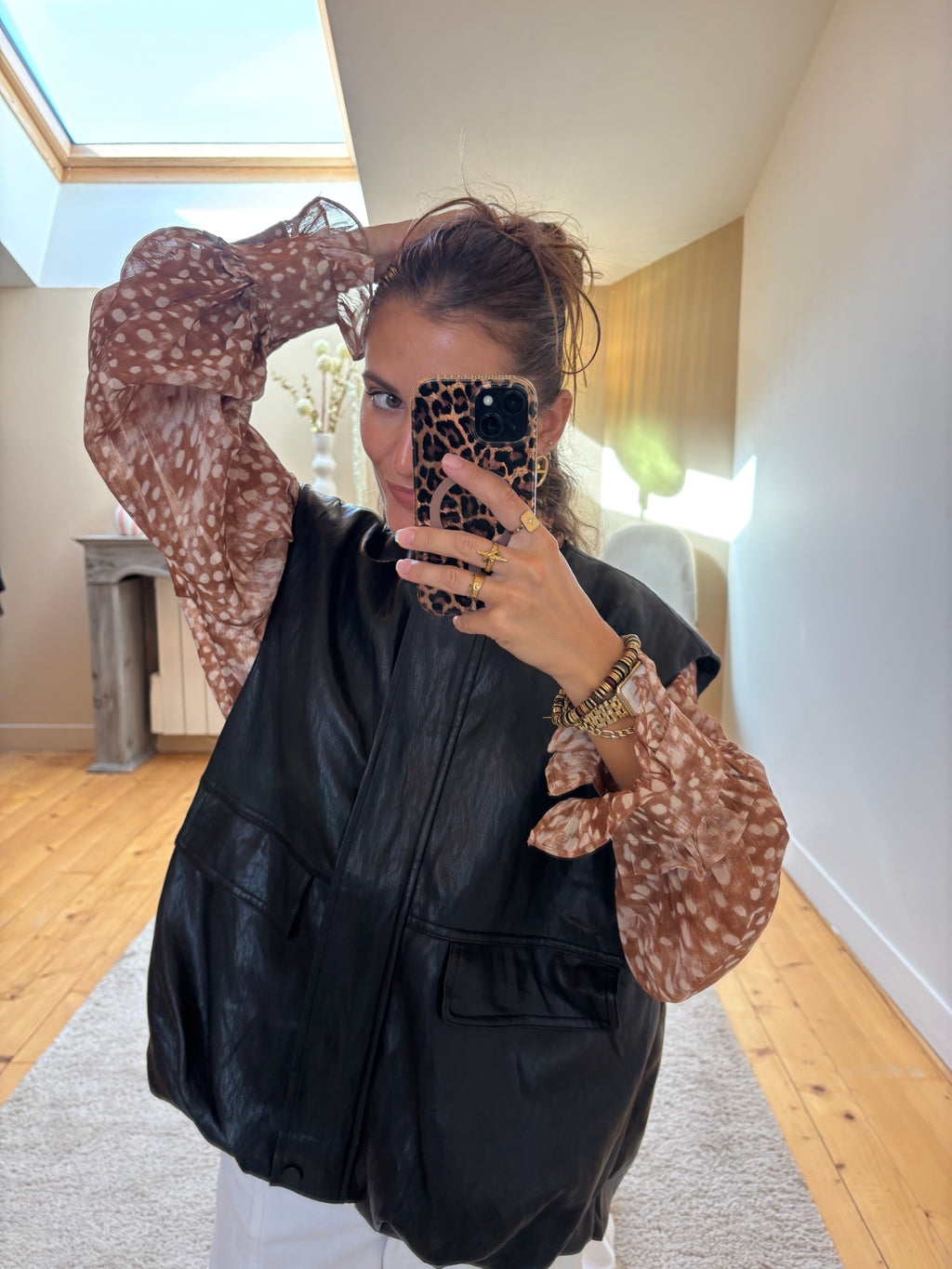 Gilet sans manches Milo - Noir