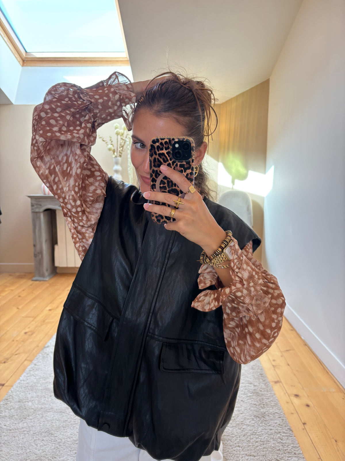 Gilet sans manches Milo - Noir
