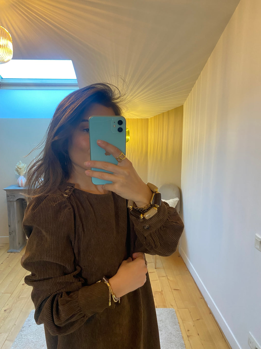 Robe Paloma - Chocolat