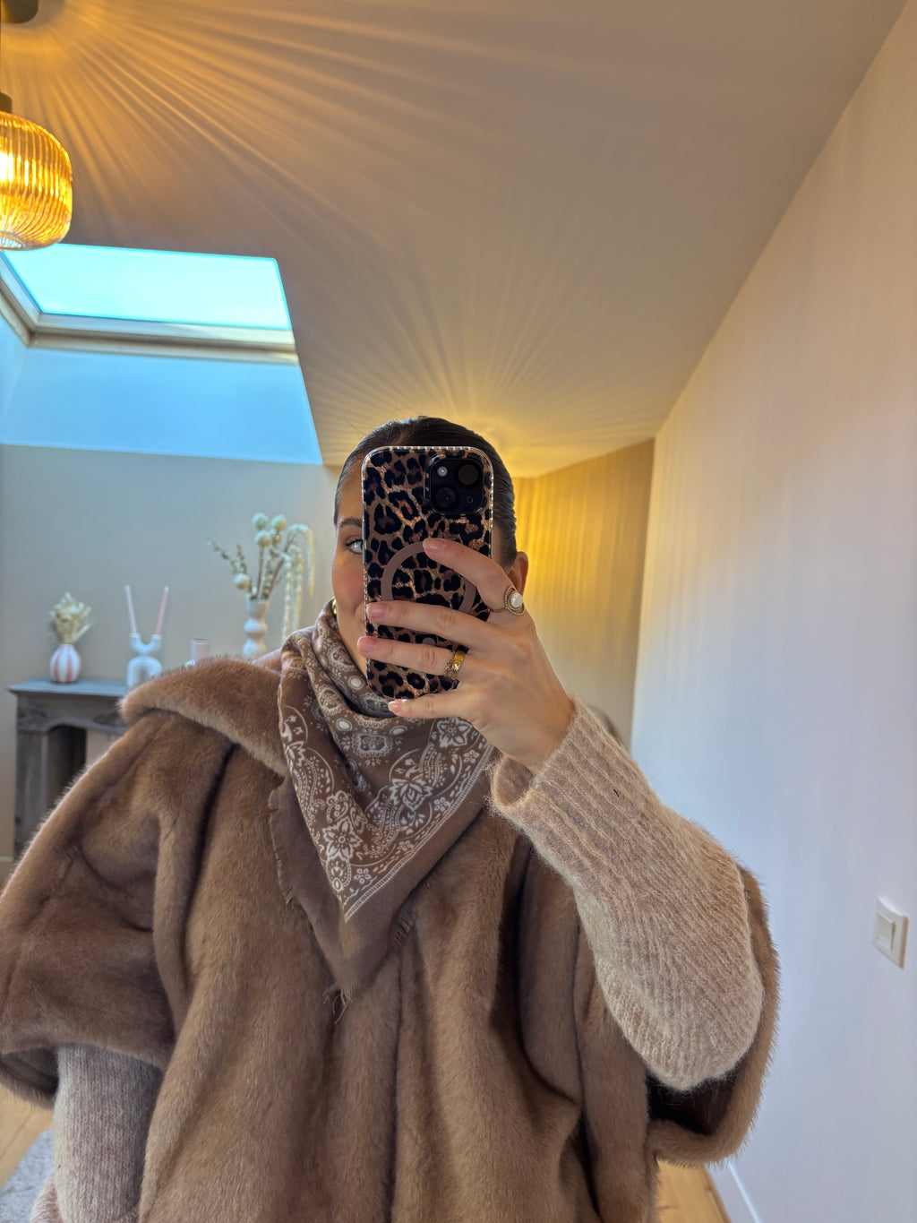 Foulard Jiji - Taupe