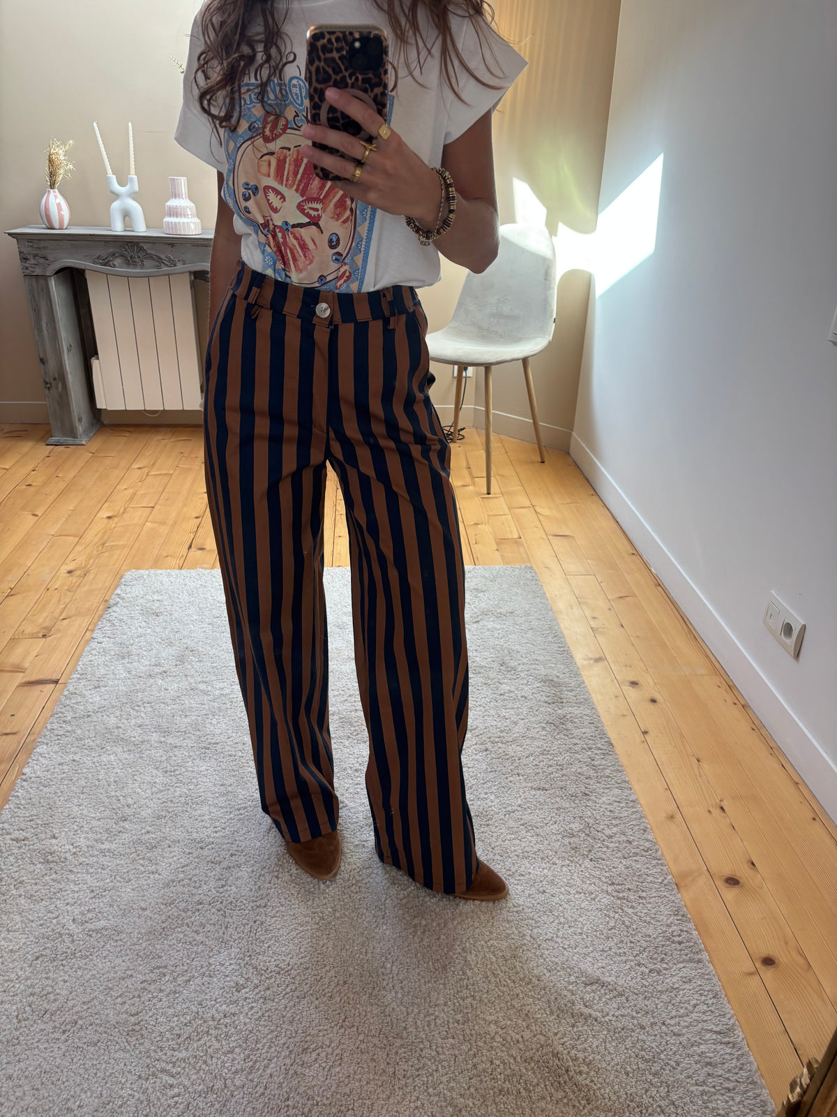 Pantalon Sara - Camel