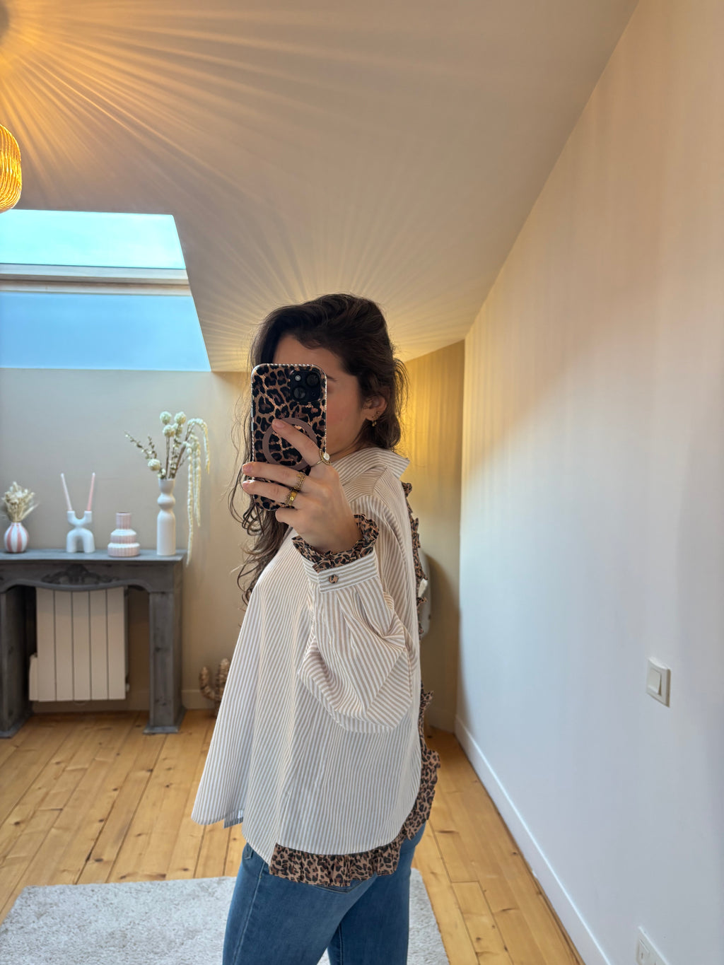 Chemise Léa - Écru