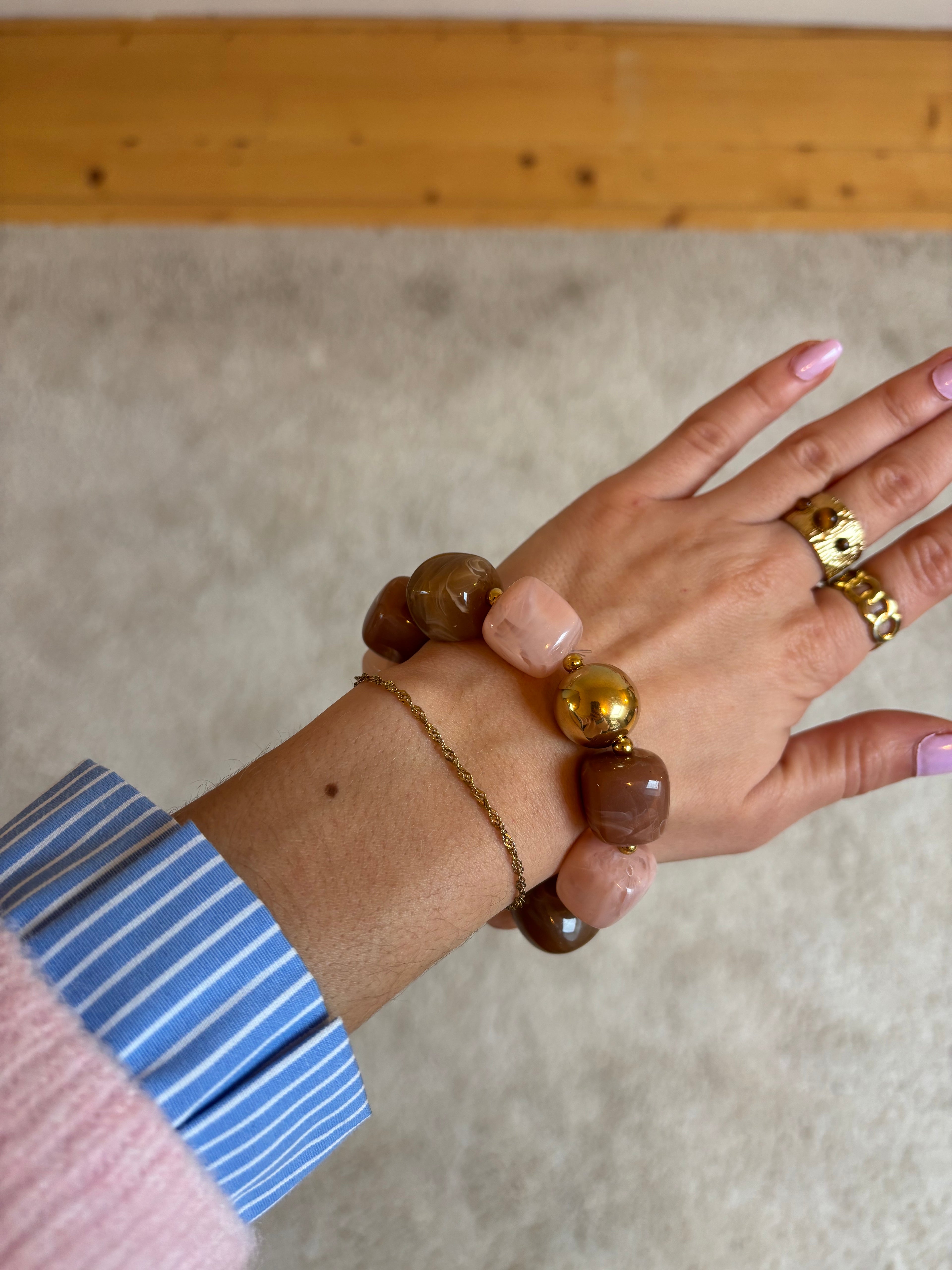 Bracelet Jenny - Rose