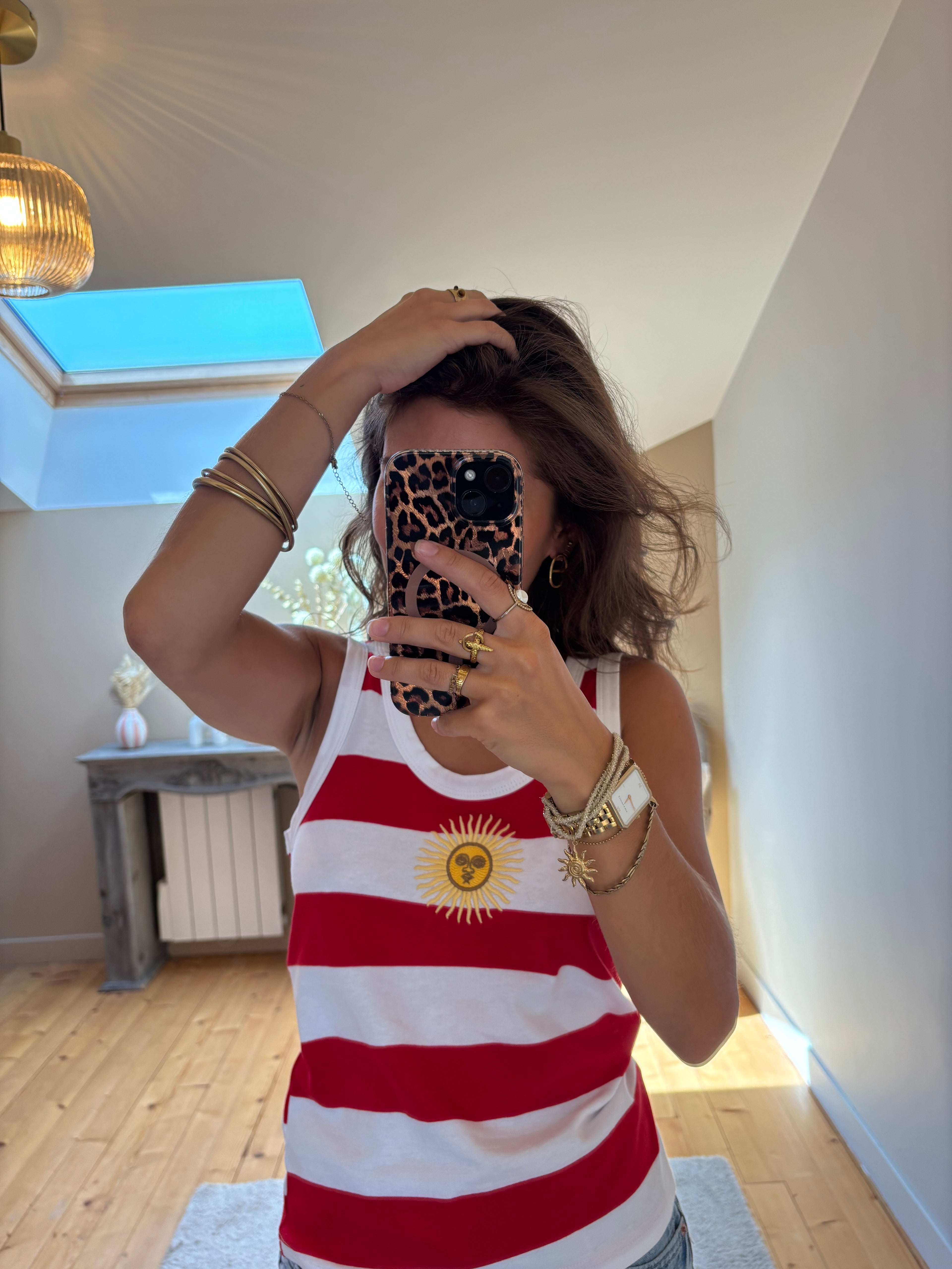 Top Santorin - Rouge