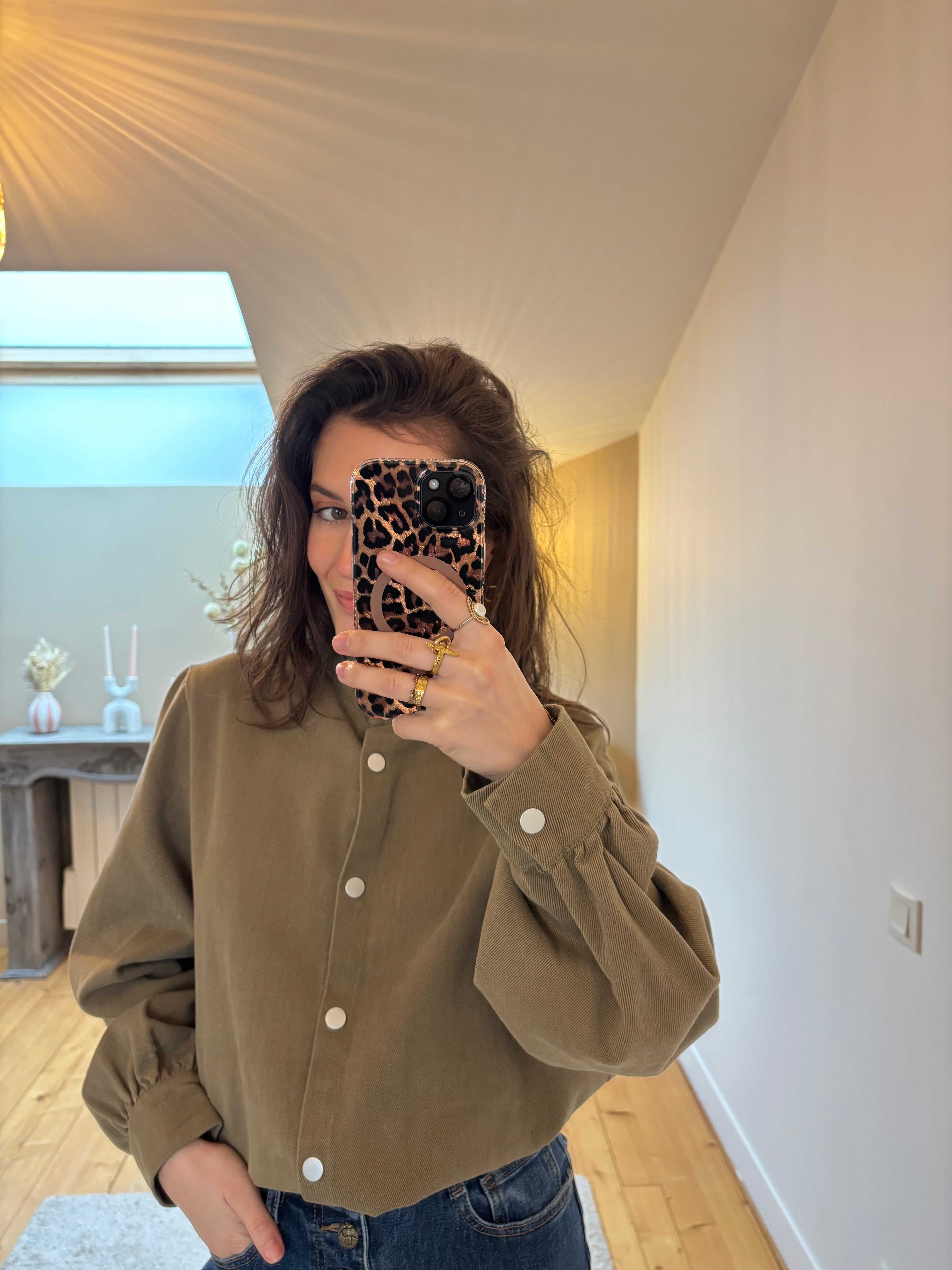 Chemise Laura - Kaki