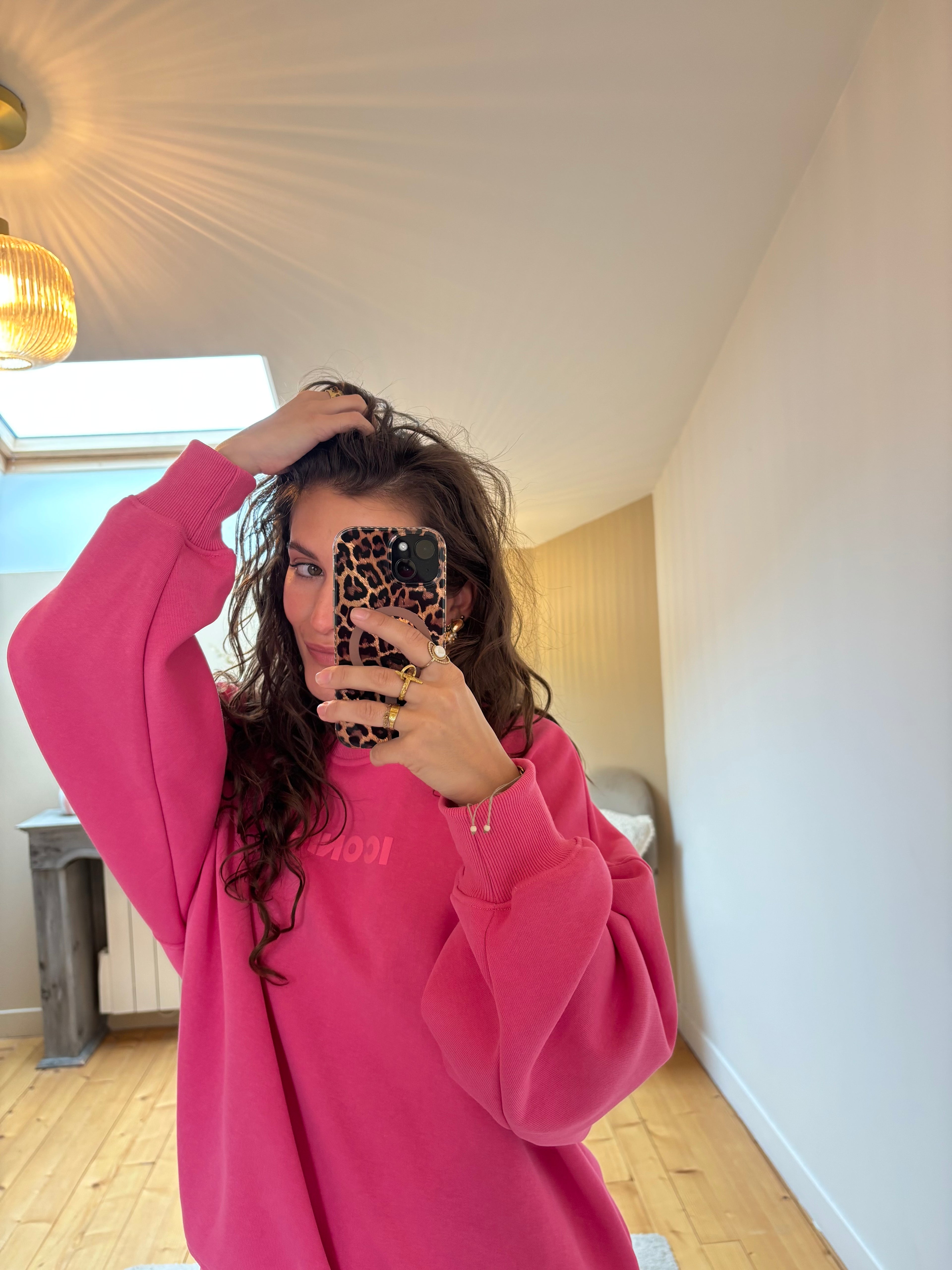 Sweat Iconic - Fushia