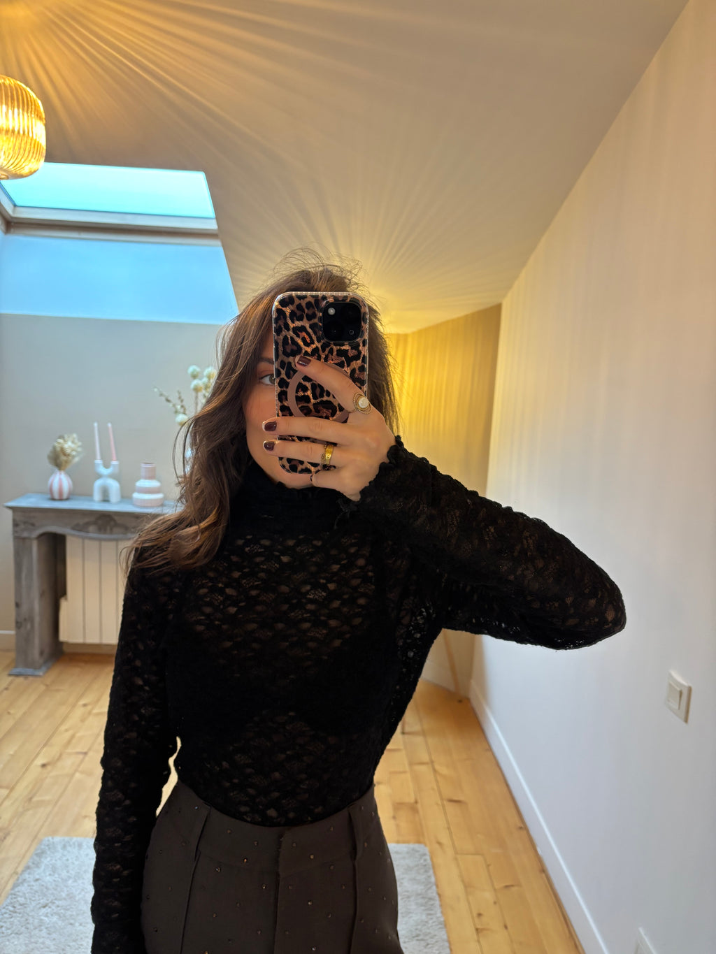 Top dentelle Constance