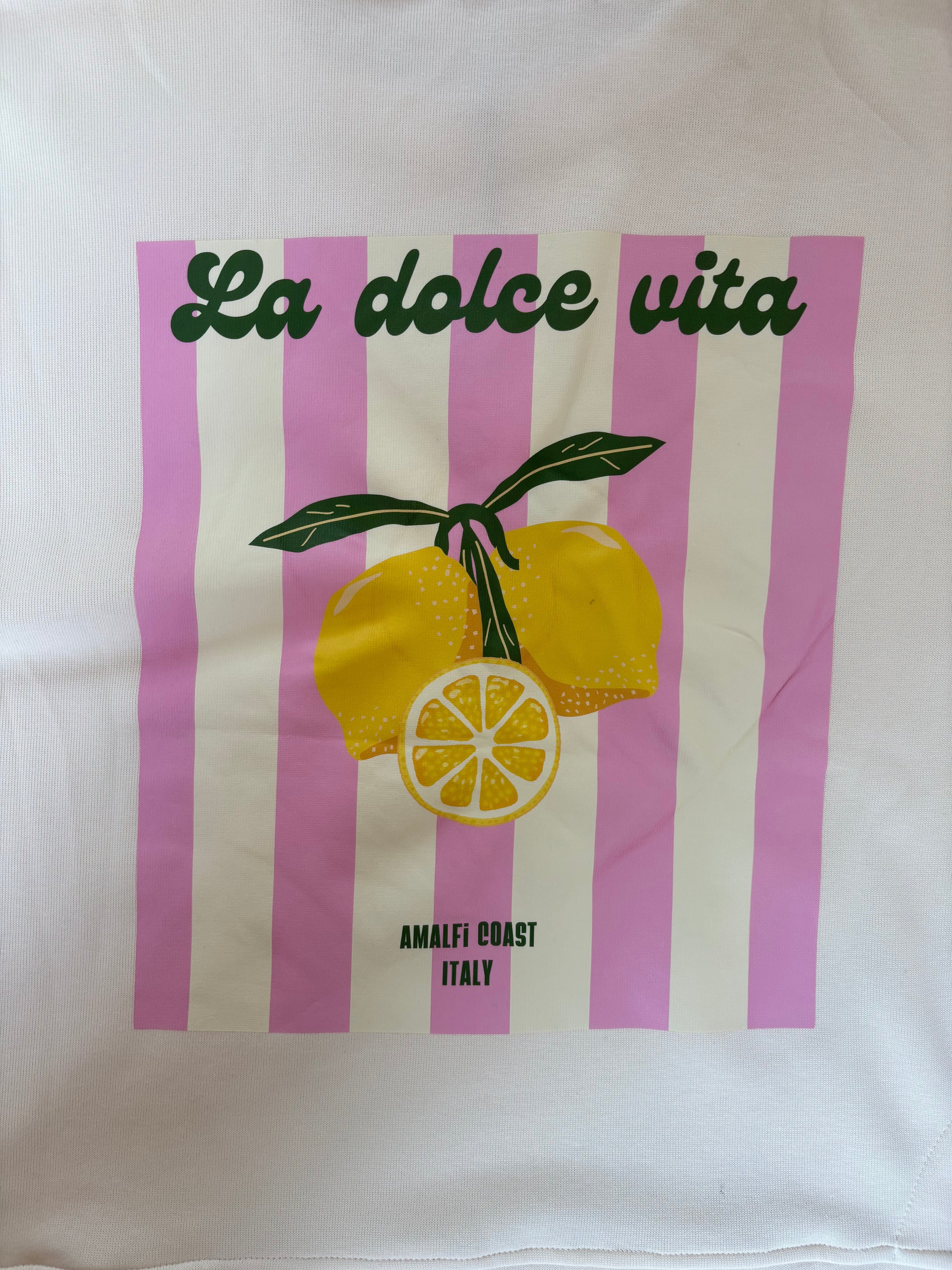 Sweat Dolce Vita - Blanc