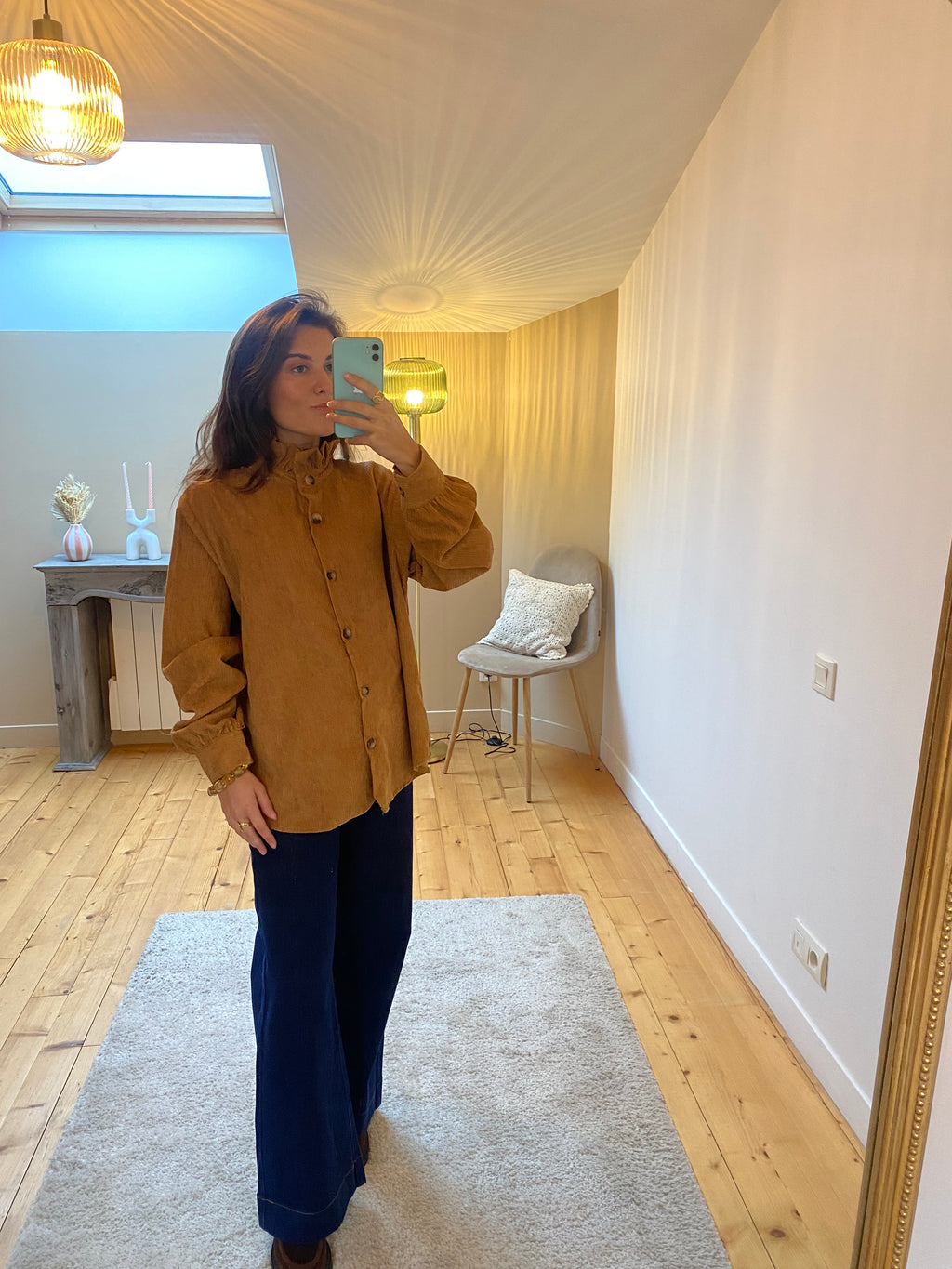 Chemise Suzanne - Camel