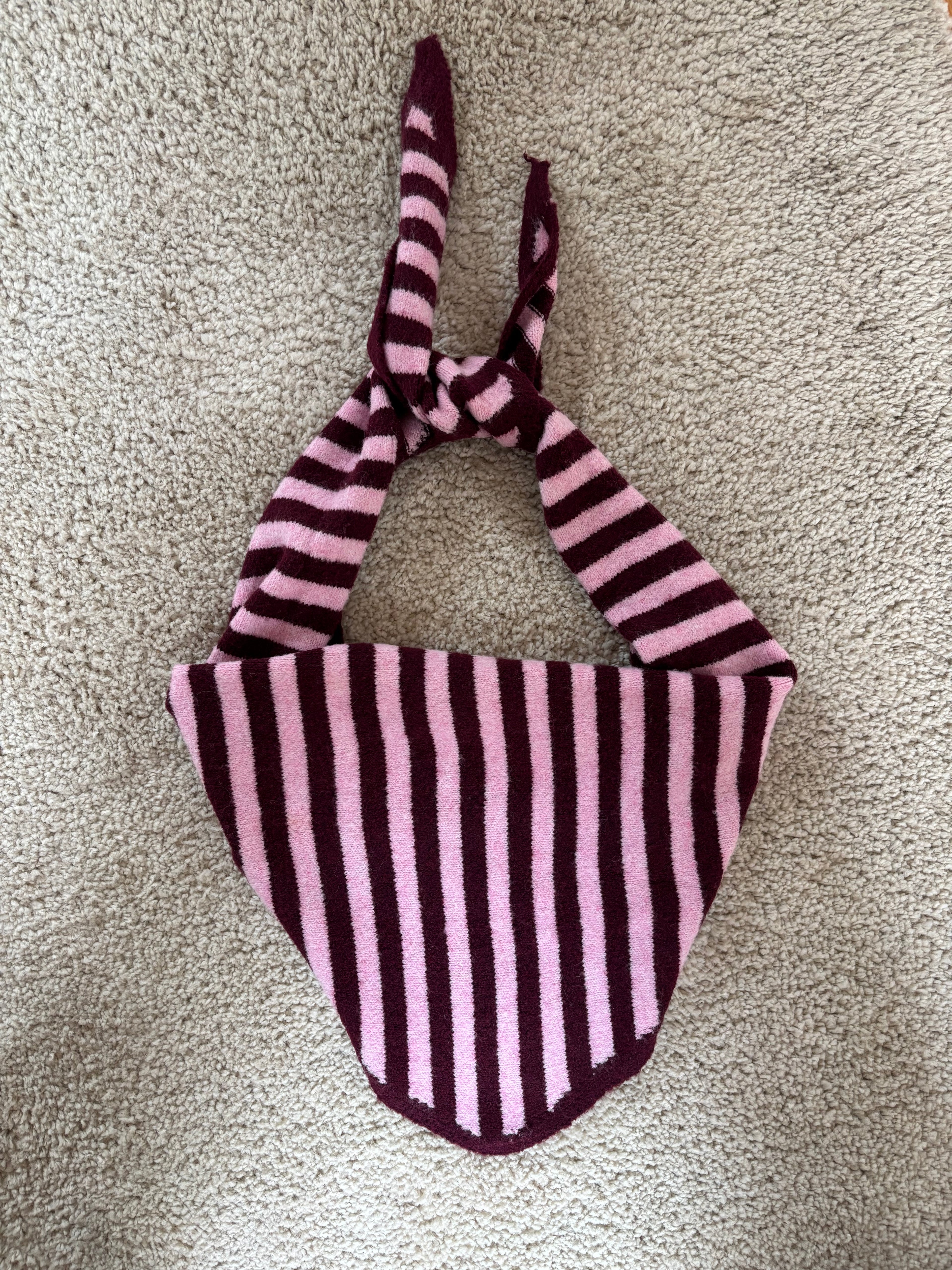 Foulard triangle Basile - Bordeaux