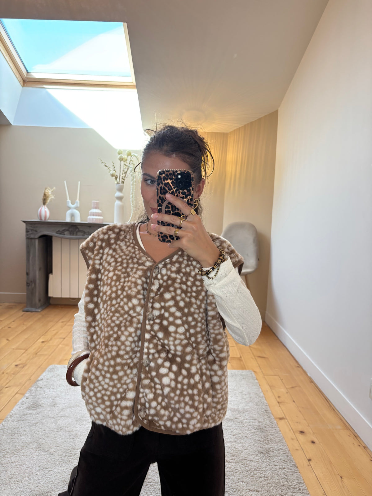Gilet sans manches Bambi