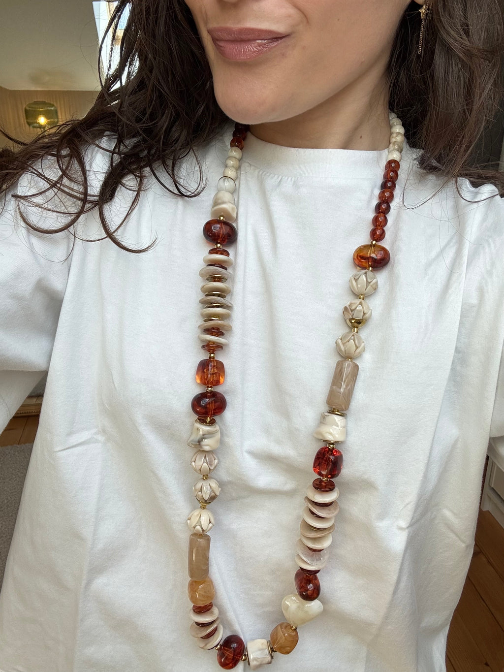 Collier Sabella - Beige