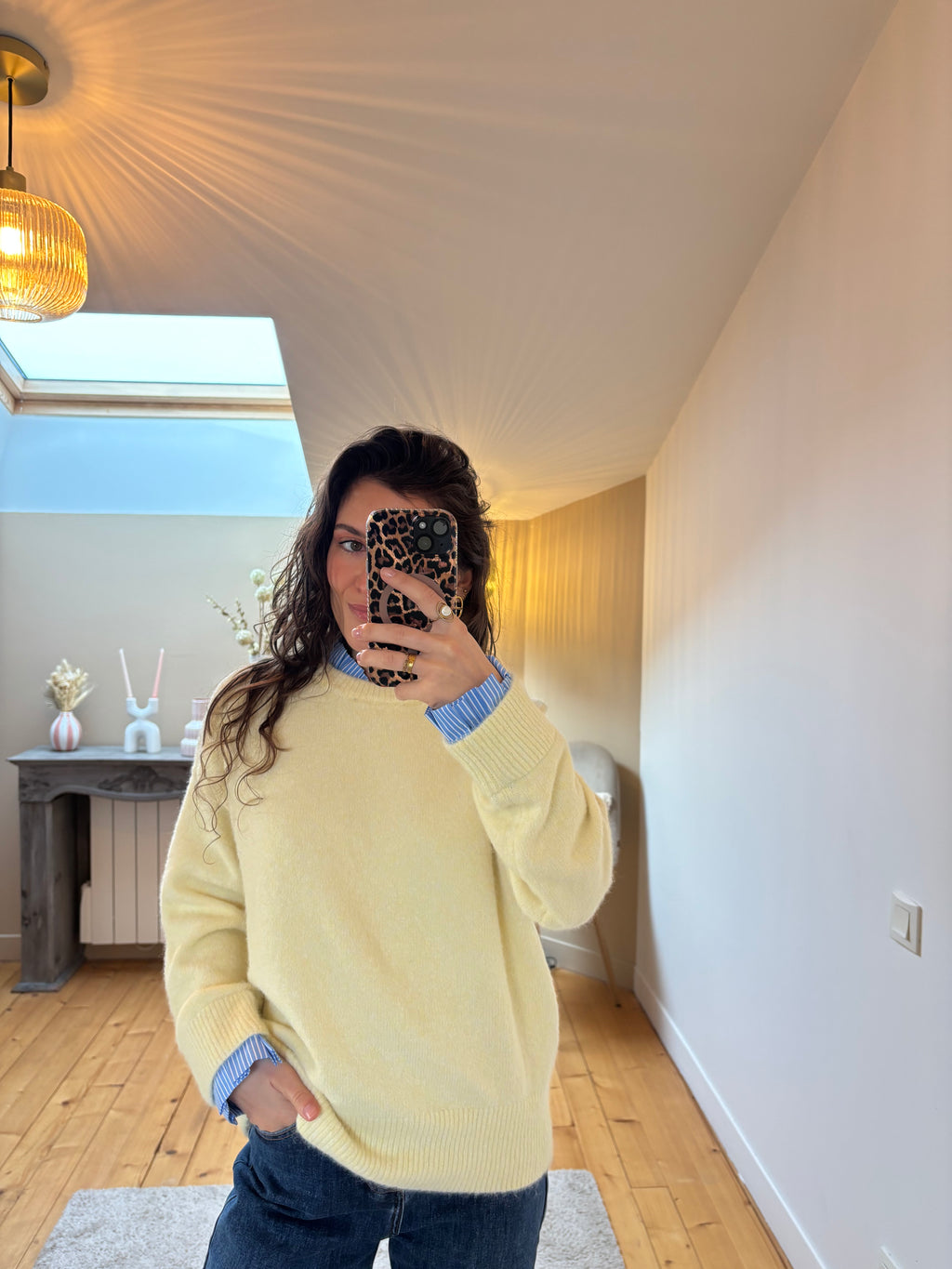 Pull Claire - Jaune