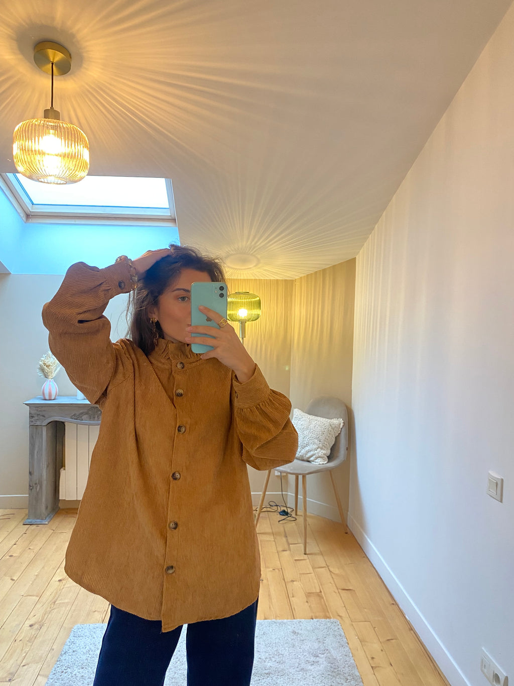 Chemise Suzanne - Camel