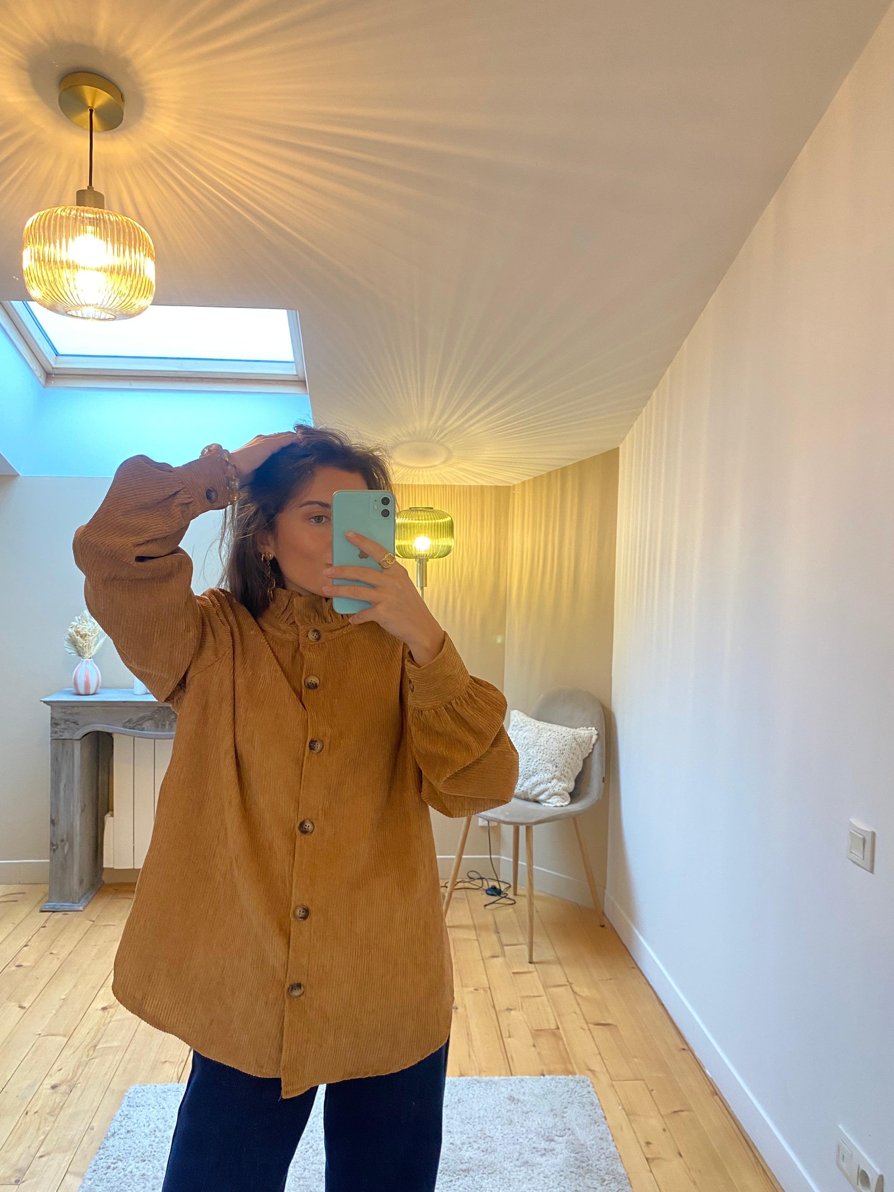 Chemise Suzanne - Camel