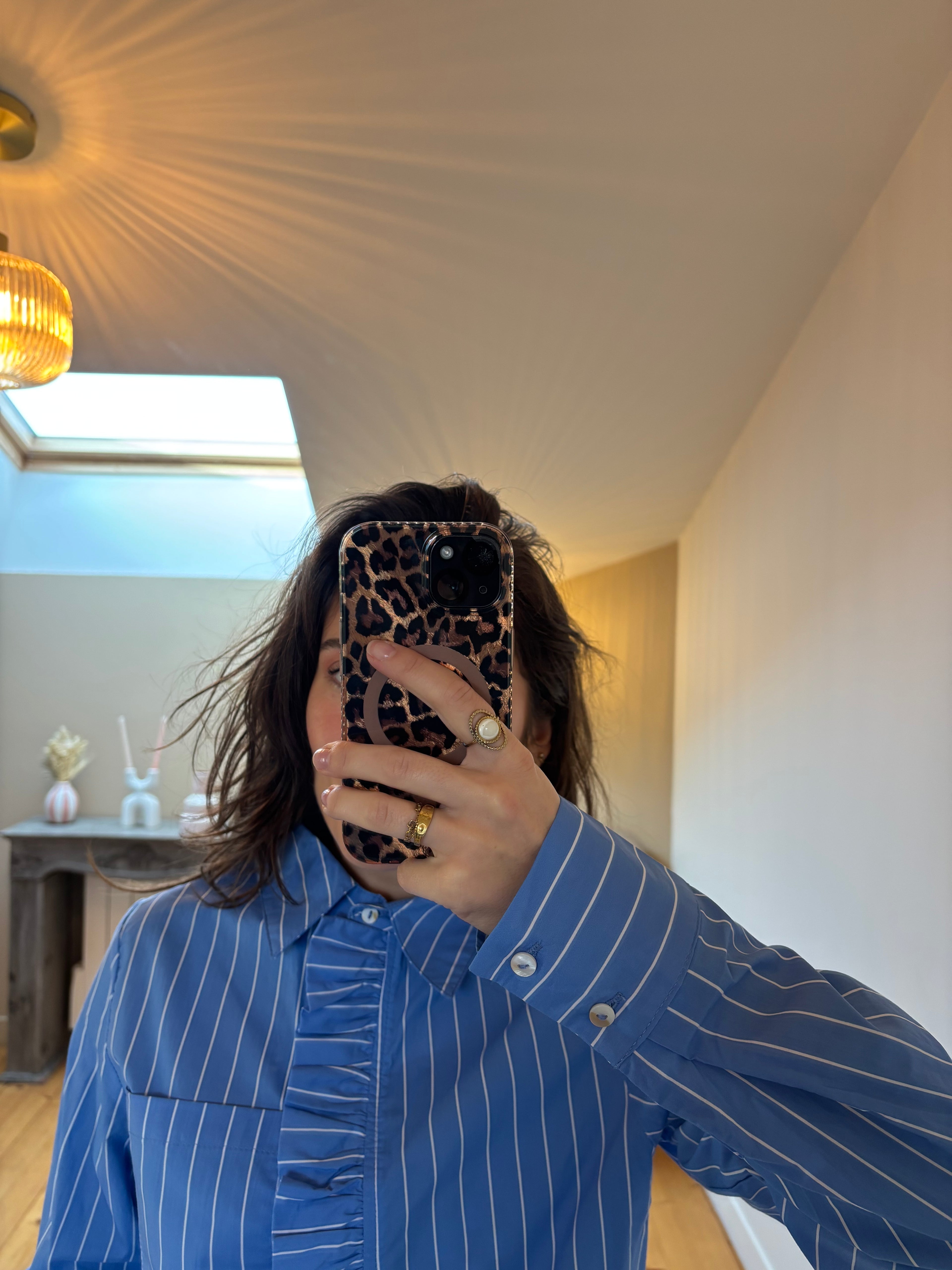 Chemise Louison - Bleue