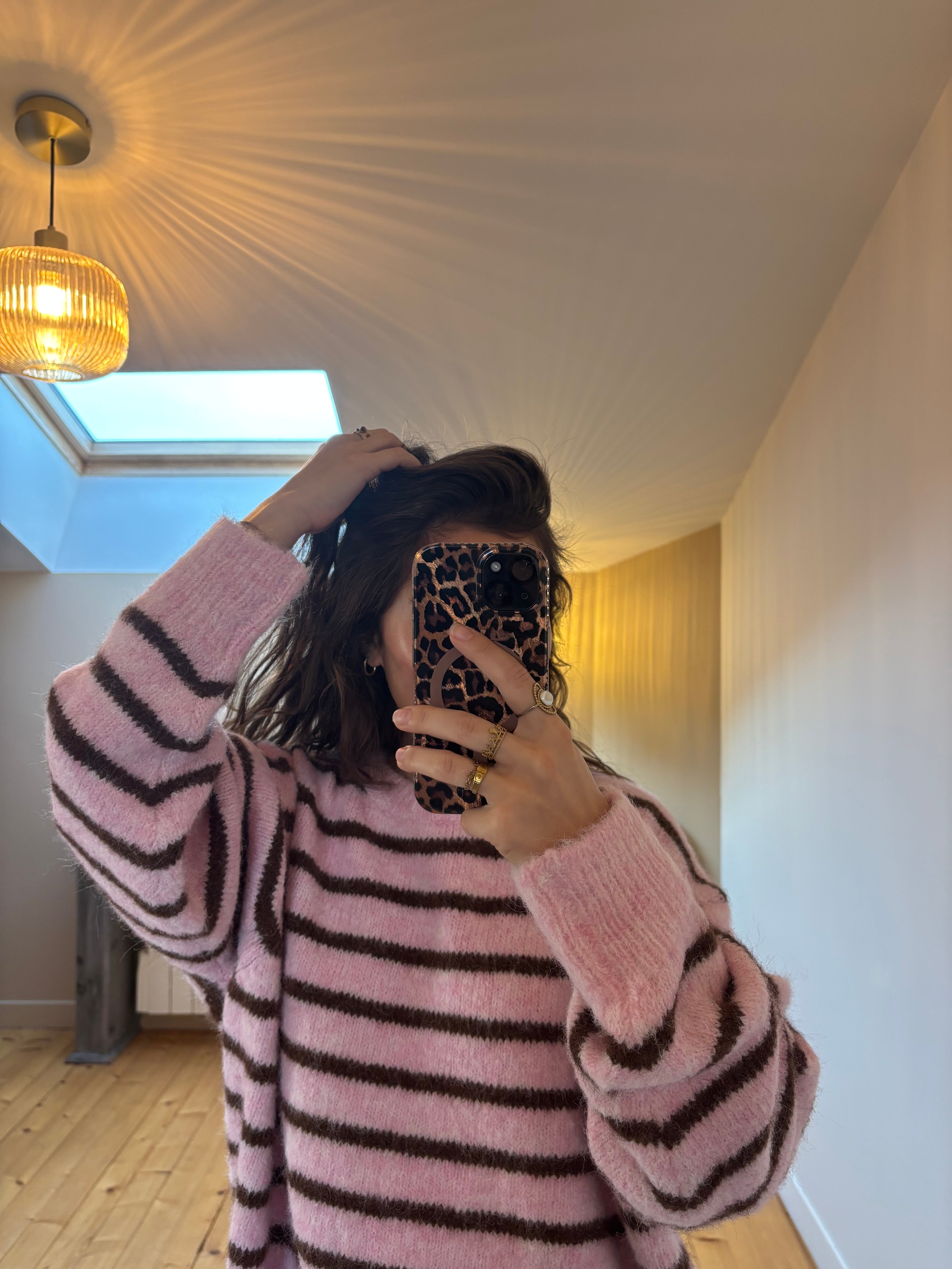 Pull Marine - Chocolat