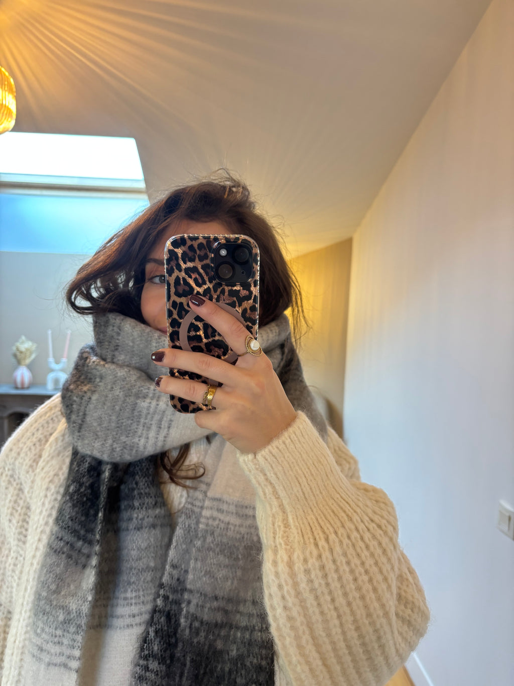 Écharpe Elsa - Gris