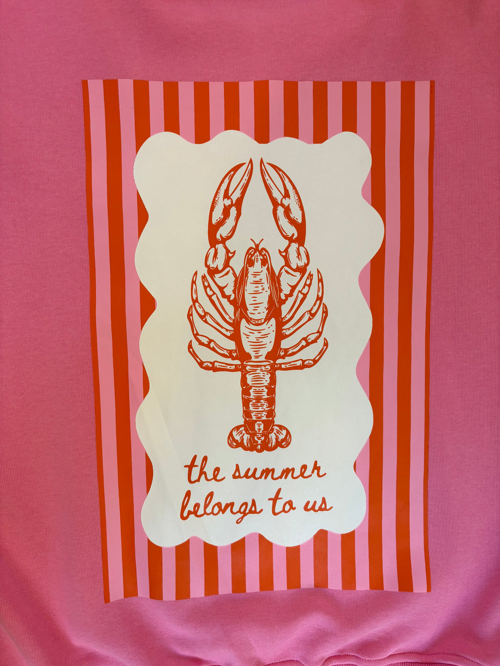 Sweat Homard - Rose