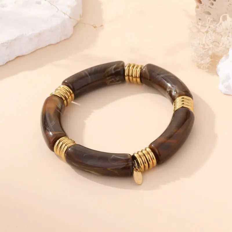 Bracelet Hailie - Chocolat