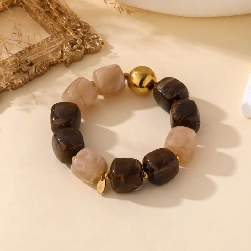 Bracelet Jenny - Chocolat