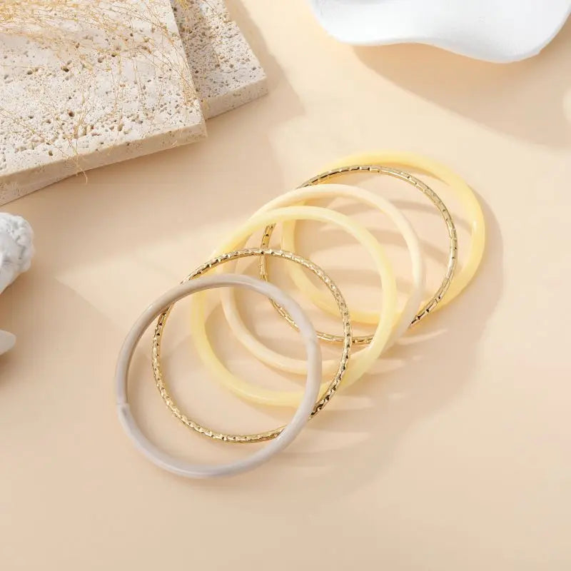 Bracelets Saphira - Jaune