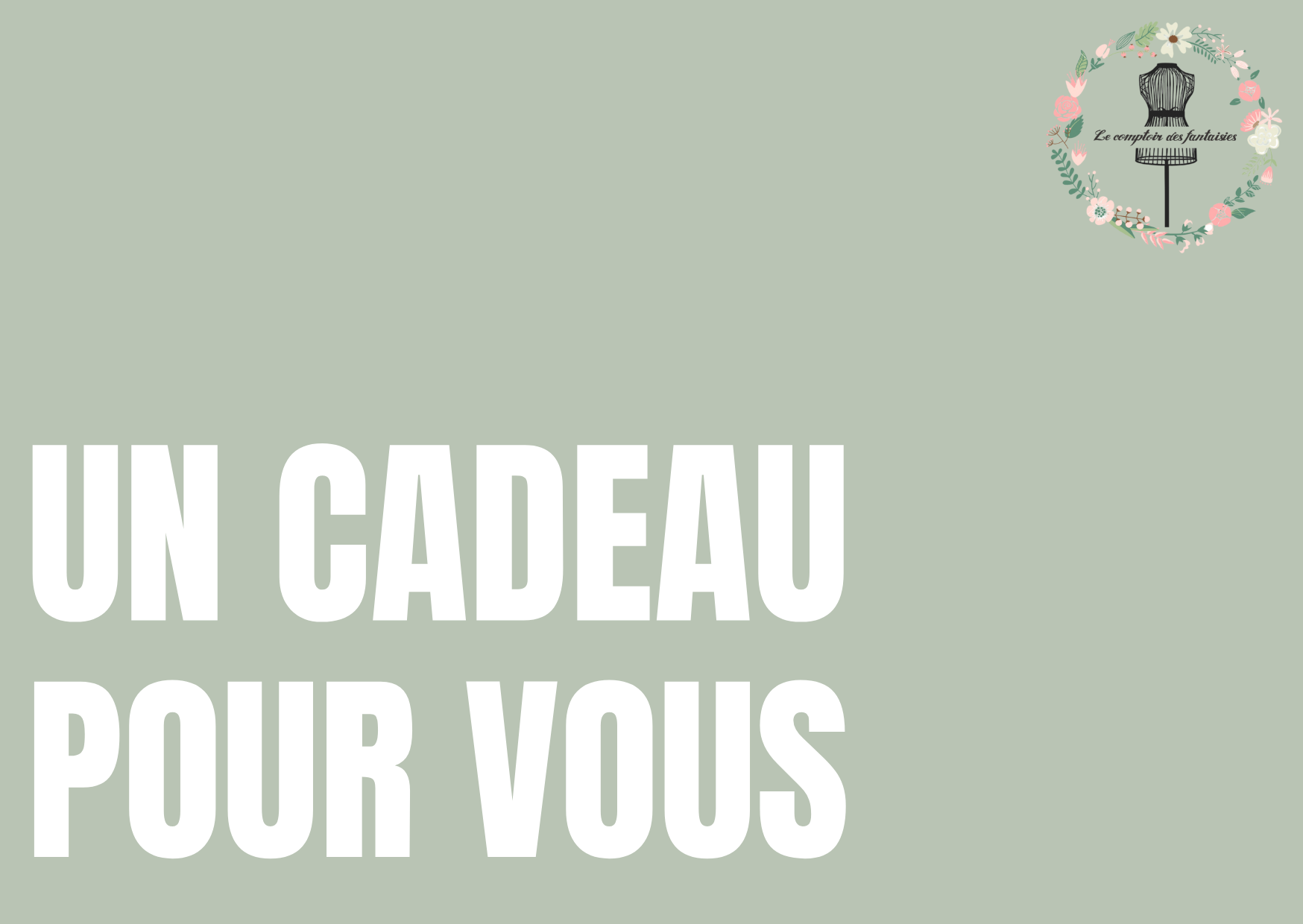 Carte Cadeau Le Comptoir des Fantaisies